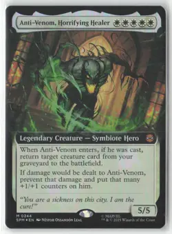 Anti-Venom, Horrifying Healer (Extended Art) M Marvel's Spider-Man 244 NM - Image 1