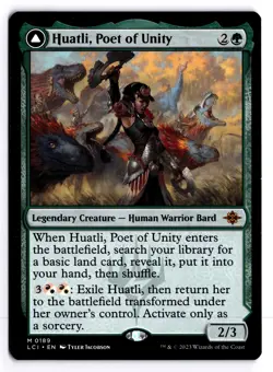 Huatli, Poet of Unity 189 The Lost Caverns of Ixalan M MTG LP - Image 1