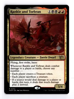 Rankle and Torbran 252 Promo Pack: March of the Machine R MTG LP - Image 1