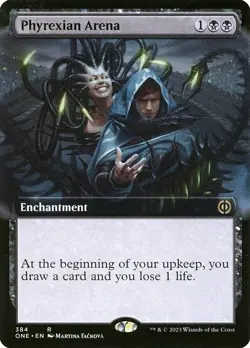 Magic The Gathering MTG PHYREXIAN ARENA EXTENDED ART Phyrexia: All Will Be One - Image 1