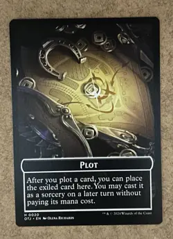 Blood Token - / Plot - Outlaws of Thunder Junction - OTJ The Big Score - NM MTG - Image 2