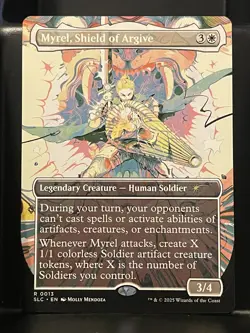 Myrel, Shield of Argive # 13 MTG SLD Secret Lair Countdown Kit 2025 NM - Image 1