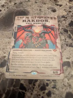 Rakdos, the Muscle (Showcase) - MTG - Outlaws of Thunder Junction - Regular - NM - Image 1