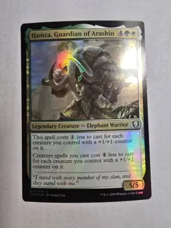 Hamza, Guardian of Arashin Commander Legends Foil - Image 1