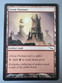Great Furnace - Mirrodin Regular Magic The Gathering MTG￼ - Image 1