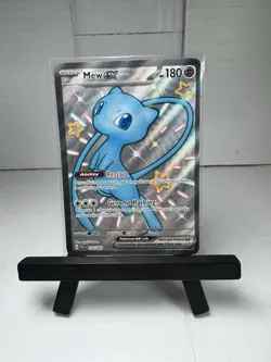 Pokemon TCG Mew EX 216/091 Paldean Fates Full Art Shiny Ultra Rare - Image 1