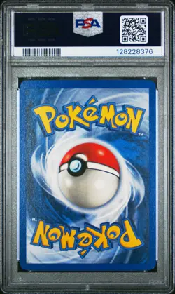 1999 POKEMON GAME YELLOW CHEEKS #58 PIKACHU PSA 8 - Image 2