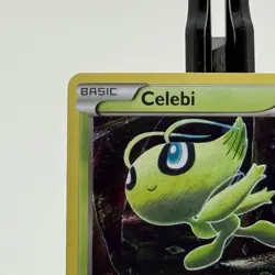 PROMO HOLO Celebi XY187 - XY Pokemon Card - Tomokazu Komiya Art - Image 2