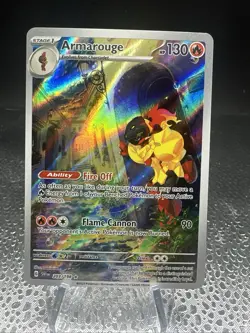 Armarouge Illustration Rare SV01: Scarlet & Violet Base Set 203/198 Pokemon TCG - Image 1