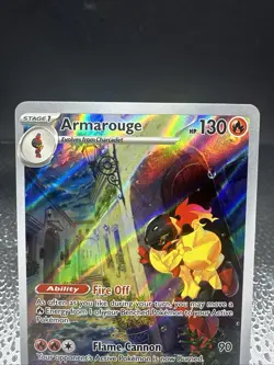 Armarouge Illustration Rare SV01: Scarlet & Violet Base Set 203/198 Pokemon TCG - Image 3