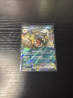 Pokemon TCG, Arven's Mabosstiff Ex 139/182 - Destined Rivals - Image 1
