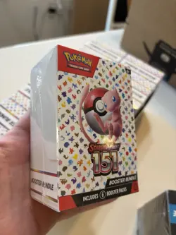 2023 Pokemon Scarlet Violet 151 Booster Bundle Display Box - No Seal On Display - Image 5