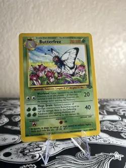 Pokemon TCG: Butterfree #33/64 Jungle Set Common NM - Image 1