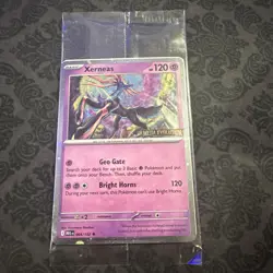 Xerneas 064/132 Best Buy Stamped Promo - Pokemon TCG Mega Evolutions Sealed - Image 1