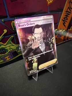 Boss's Orders (Full Art) 189/192 Swsh02: Rebel Clash Holo, Pokemon TCG, NM. - Image 2