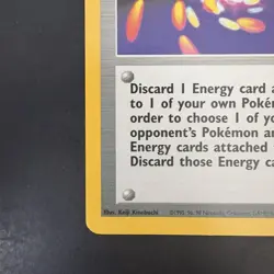 Pokemon Vintage Non-Holo Rare Super Energy Removal 79/102 Base Set WotC 1999 - Image 5