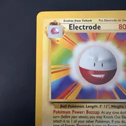 Pokemon Vintage Non-holo Rare Electrode Base Set 1999 21/102 - Image 2