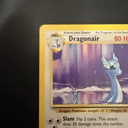 Vintage Pokemon Non-holo Rare Dragonair 18/102 Base Set WotC 1999 - Image 2