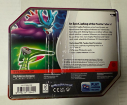 Pokemon Paradox Clash Walking Wakes ex Tin - New - Sealed - Image 2