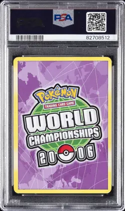2006 POKEMON WORLD CHAMPIONSHIPS PROMO B-L-S #105 LATIAS-GOLD STAR PSA 6 - Image 2