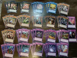 Yugioh Traptrix Deck Of 60 Cards - Raflessia, Sera, Etc. - Image 1