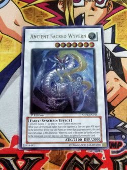 Ancient Sacred Wyvern anpr-en043 1st Edition (NM) Ultimate Rare Yu-Gi-Oh! - Image 1