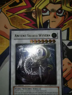 Ancient Sacred Wyvern anpr-en043 1st Edition (NM) Ultimate Rare Yu-Gi-Oh! - Image 2