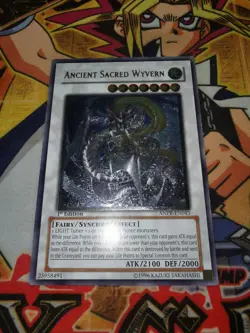 Ancient Sacred Wyvern anpr-en043 1st Edition (NM) Ultimate Rare Yu-Gi-Oh! - Image 3