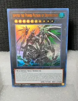 Yu-Gi-Oh! Jupiter The Power Patron Of Destruction *ULTRA RARE* DOOD-EN044 1st Ed - Image 1