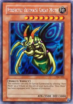 Perfectly Ultimate Great Moth - TSC-001 - Secret Rare - Limited Edition LP Yugio - Image 1