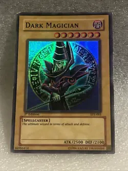 Yugioh Dark Magician SYE-001 Super Rare 1st Edition NM - Image 1