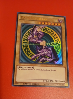 DARK MAGICIAN ULTRA RARE ORIGINAL ART CT13-EN003 YUGIOH Lightly played - Image 1