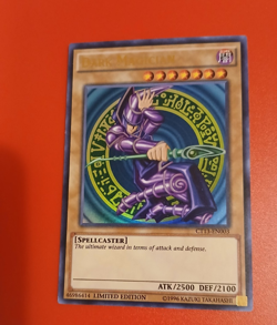 DARK MAGICIAN ULTRA RARE ORIGINAL ART CT13-EN003 YUGIOH Lightly played - Image 3