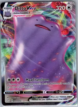 Ditto VMAX 051/072 Shining Fates - Pokemon Card - NM - Image 1