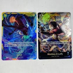 Sanji OP06-119 Wings of the Captain One Piece English SEC Foil TCG & Luffy Card - Image 1