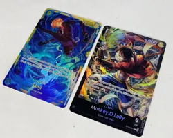 Sanji OP06-119 Wings of the Captain One Piece English SEC Foil TCG & Luffy Card - Image 2