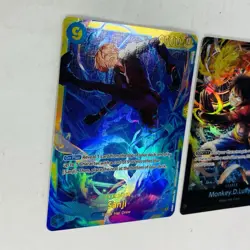 Sanji OP06-119 Wings of the Captain One Piece English SEC Foil TCG & Luffy Card - Image 3