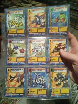 Digimon First Edition 1999 Card Lot Very Rare - Image 2