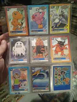Digimon First Edition 1999 Card Lot Very Rare - Image 5