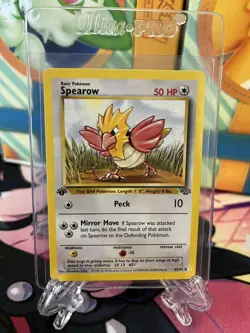 Pokemon Cards: Jungle 1st Edition Common: Spearow 62/64 - Image 1