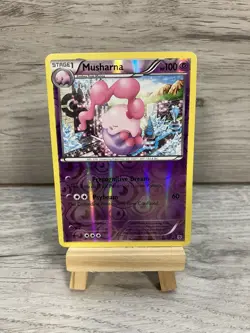 Pokemon Black & White Plasma Blast Musharna 40/101 Reverse Holo Card TCG - Image 1