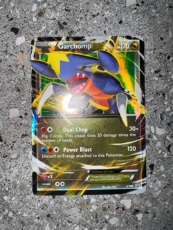 Pokemon TCG Cards Garchomp EX XY09 Black Star Promo Holo (Regular Size) - Image 3