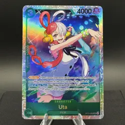 One Piece Starter Deck 11 #ST11-002 Super Rare Foil TCG Card Uta - Image 1