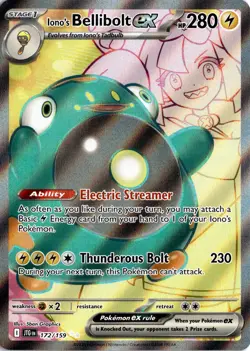 Iono's Bellibolt ex Promo SV: Scarlet & Violet Promo Cards 194 NM - Image 1