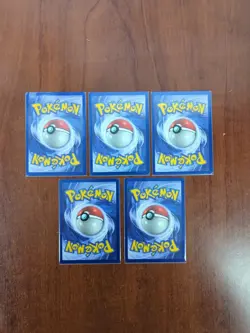 5 Card Lot Pokemon Jigglypuff 7 WoTC Black Star Promo NM - Image 2