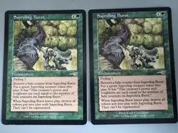 Saproling Burst 113/143 (2X CARD) - MTG Magic The Gathering Nemesis - LP/NM - Image 1