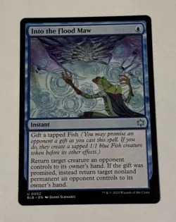 MTG Into the Flood Maw - Bloomburrow LP - Image 1