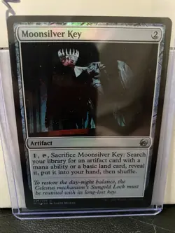 MTG FOIL Moonsilver Key - Innistrad: Midnight Hunt #255 - Image 1