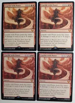 Crackle with Power x1 Strixhaven School of Mages Magic the Gathering MTG LP/NM - Image 3