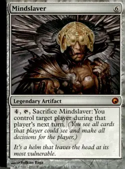 Scars of Mirrodin #176 Mindslaver SKU: JK - Image 1